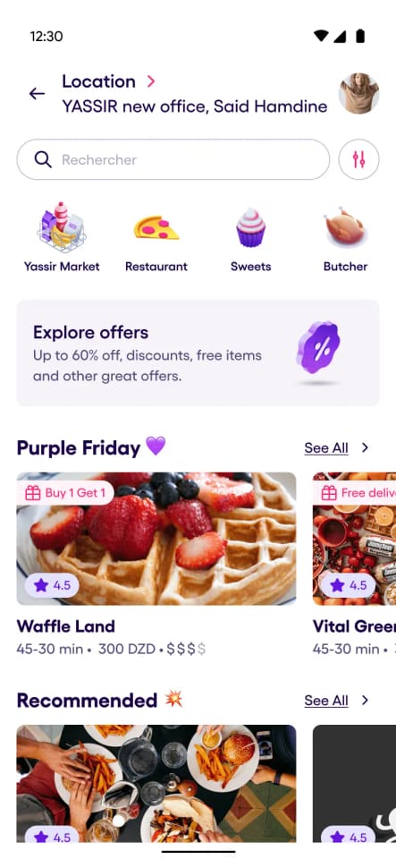 Yassir Express application image